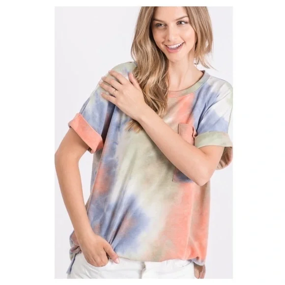 ❤️ Pretty tie dye top, size large. - Picture 5 of 11